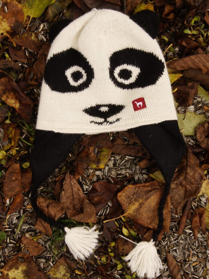 Apukuntur Mütze Panda 6-11 Monate