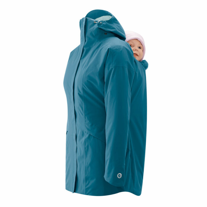 Mamalila Wintertrageparker Winter Wander teal – Bild 6