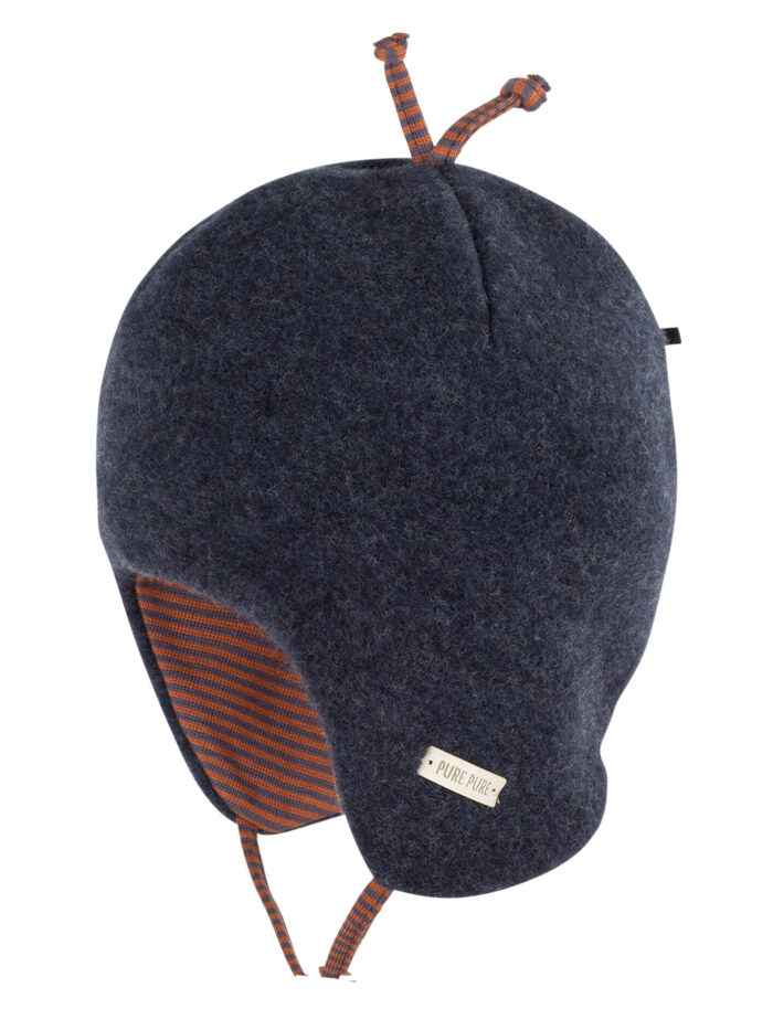 Pure Pure Baby-Bindehaube Fleece