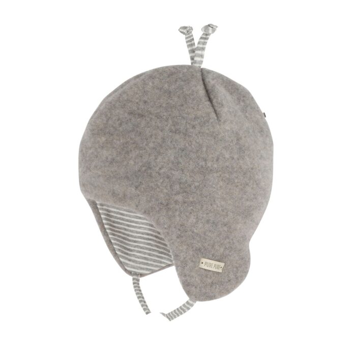 Pure Pure Baby-Bindehaube Fleece – Bild 2