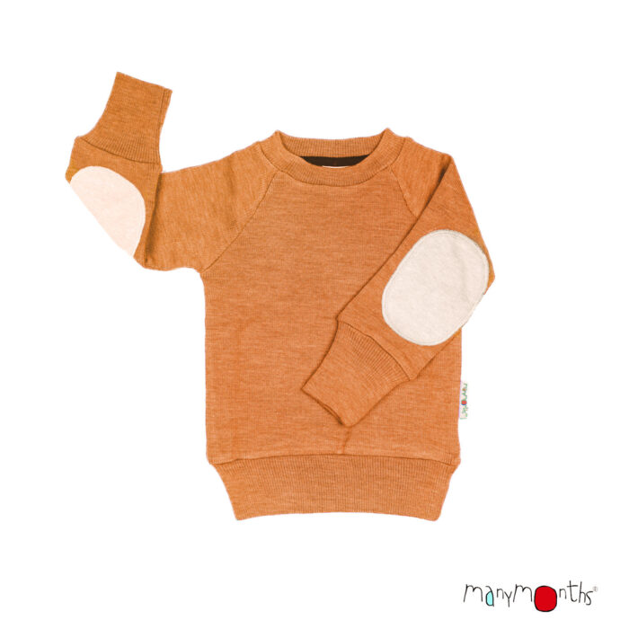 Many Months Pullover mit Ellbogen Patches – Bild 4