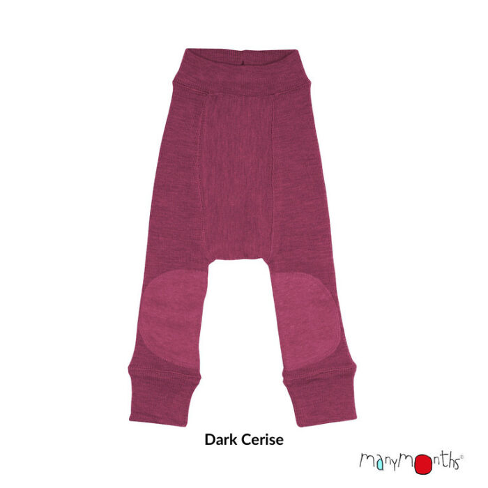 Many Months Longie mit Kniepatch - lange Wollüberhose – Bild 7