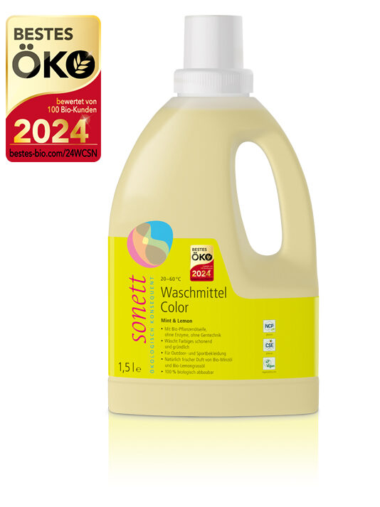 sonett Waschmittel Color Mint&Lemon 1,5l
